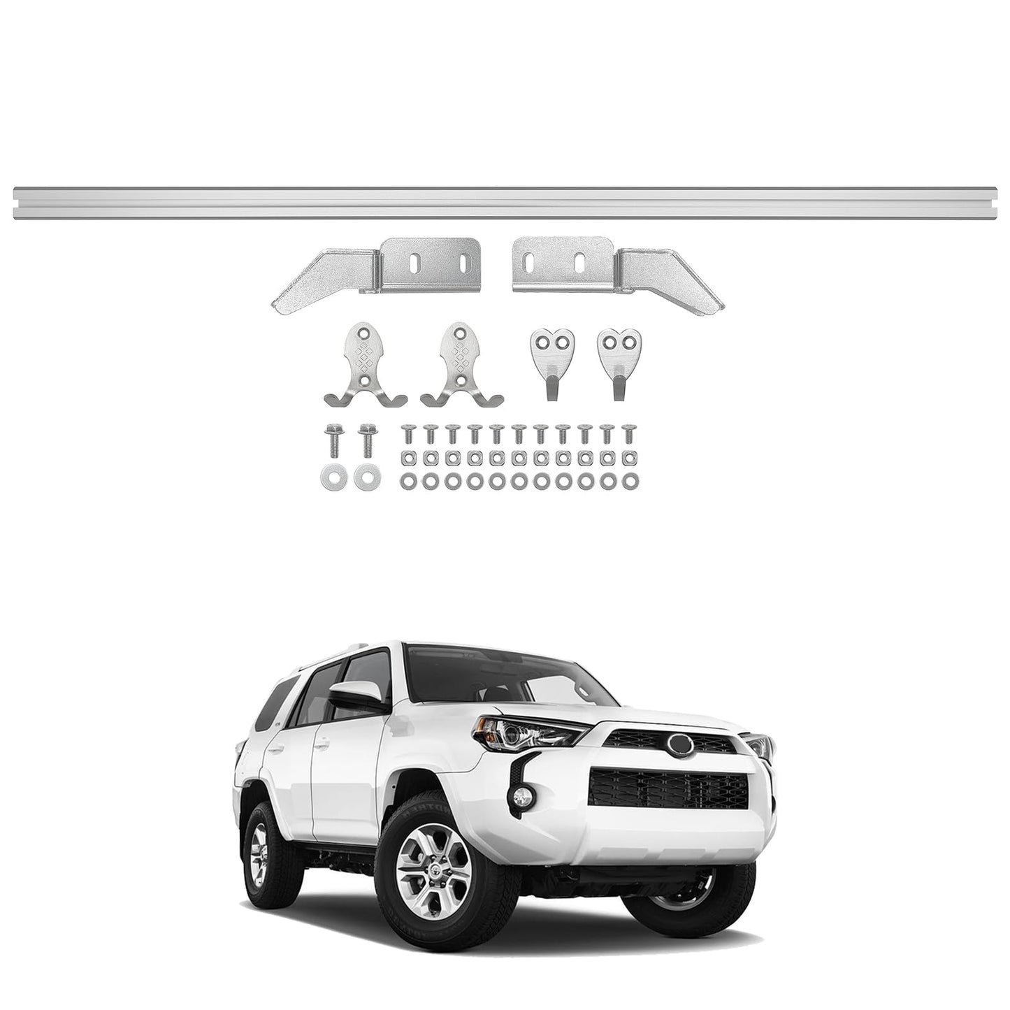 Heavy-Duty Car Clothes Hanging Rod for Toyota 4Runner 2010-2024