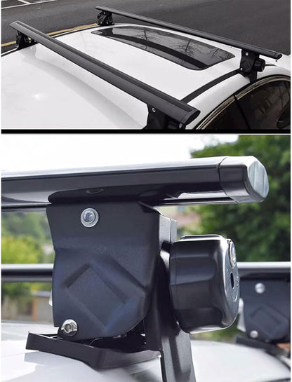 Without Roof Rail Rack Lockable Roof Rack Cross Bars Fit for Dodge Durango 2011-2024 2025 Crossbars Rooftop Luggage Cargo Carrier