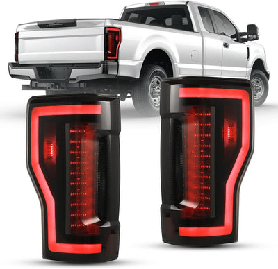 LED Tail Lights for 2017-2019 Ford Super Duty F250 F350 F450 , Left and Right Side