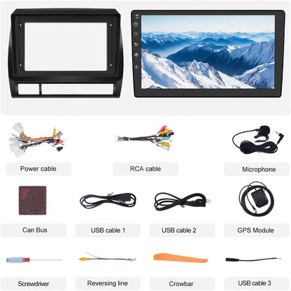Android 13 Car Stereo for Toyota Tacoma 2005-2015, 9 Touch Screen Radio Head Unit Support JBL System Wireless Carplay Android Auto WiFi Bluetooth Navigation - 2+32GB