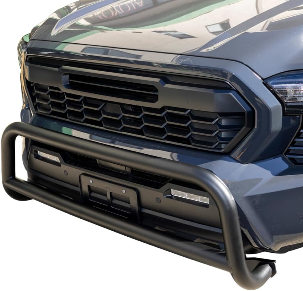 Vanguard Black Powdercoat Bull Bar Compatible with 2024-2025 Toyota Tacoma