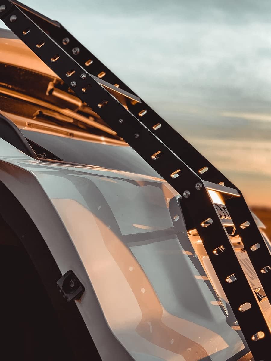 4Runner Summit Hatch Ladder Compatible with Toyota 4Runner 2010-2020， Black Thickened aluminum alloy 4Runner Accessories /5TH GEN / 2010+