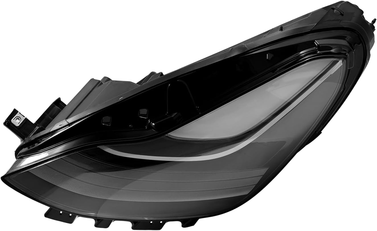 Left Driver/ Right Passenger Side LED Projector Headlight Assembly Replacement for Tesla Model Y 2020-2025 Fits for Tesla Model 3 2021-2023