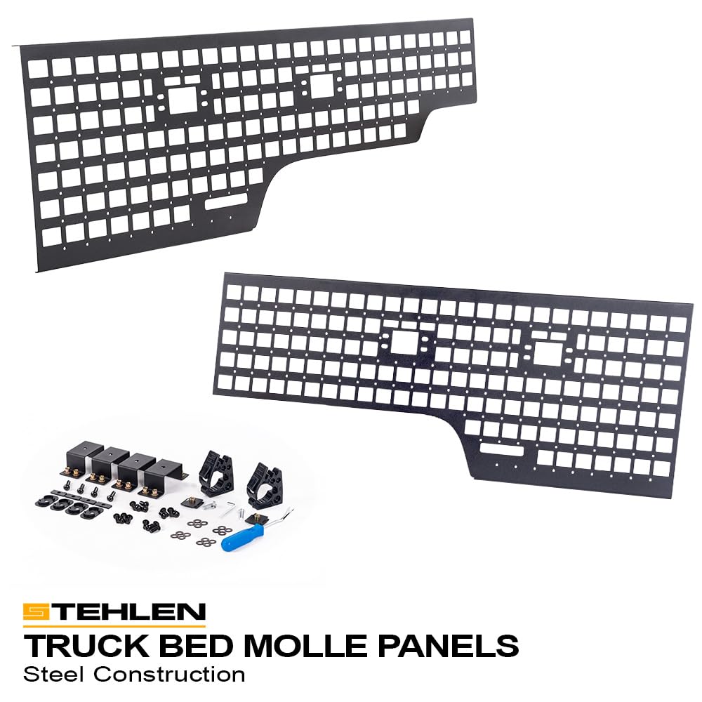5ft Bed Molle Panels For Ford Ranger 2024-2025 (2 Pcs)