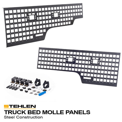 5ft Bed Molle Panels For Ford Ranger 2024-2025 (2 Pcs)