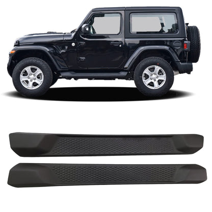 Running Boards Drop Side Steps Bars for 2007-2017 Jeep Wrangler JK 2 Door