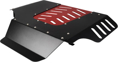 Bevinsee Engine Cover Compatible with Toyota 4Runner 2010-2024 Replacement for 11259-31310 Red