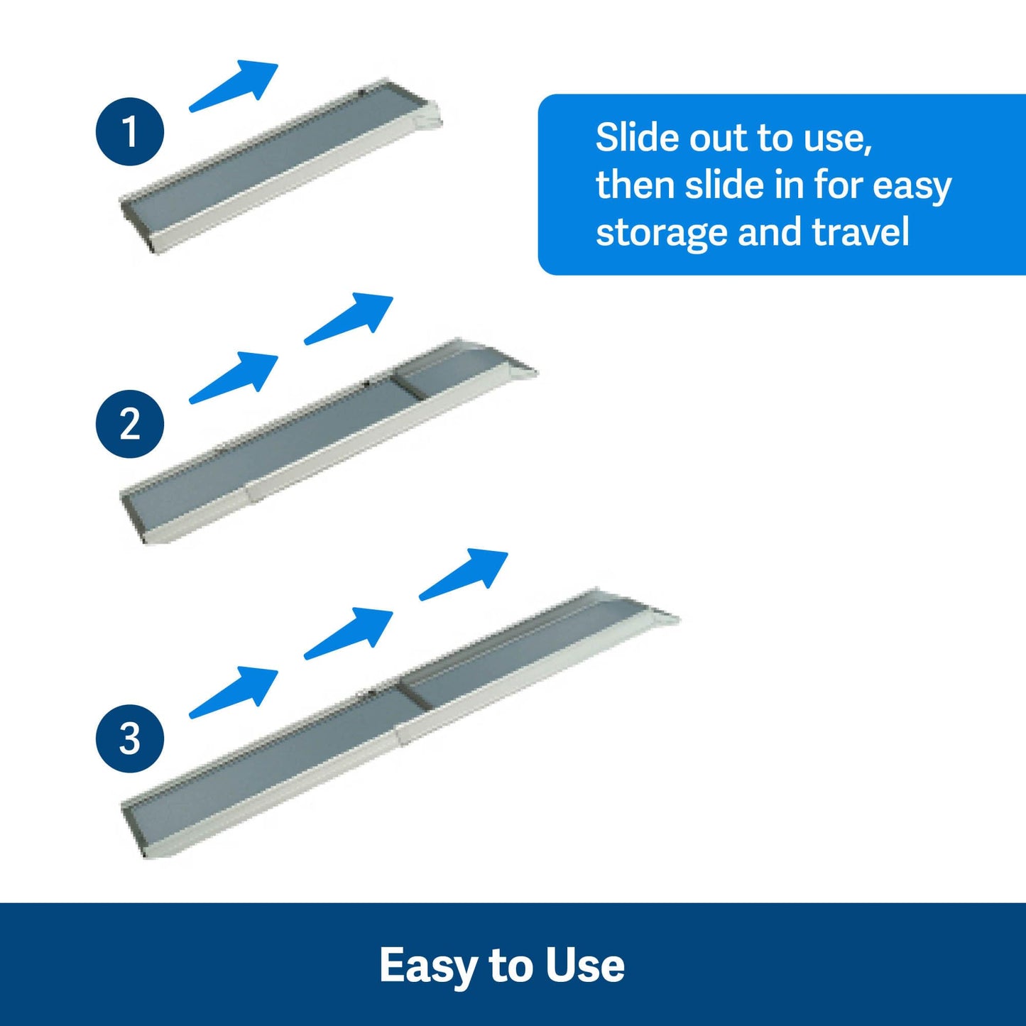 Dog Ramp Extends from 39-71 Inches No Slip High Traction Surface Collapsible and Locking for Easy Storage For Trucks, SUVs, and Cars Weighs Only 13 Pounds