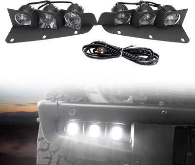 2PCS LED Fog Lights for 2021 - 2023 Ford Bronco 2/4-Door