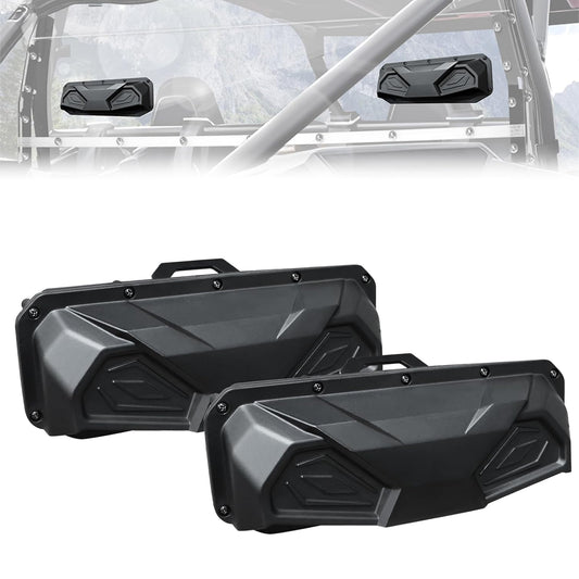 2PCS UTV Windshield Vents UTV Roof Vents Compatible with Polaris RZR General Ranger, Maverick Commander, Pioneer, Teryx KRX Mule - OMOTOR