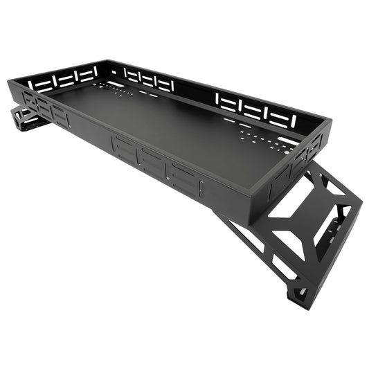 Overbed Cargo Rack UTV Compatible with Fully Adjustable Mounting Brackets - OMOTOR