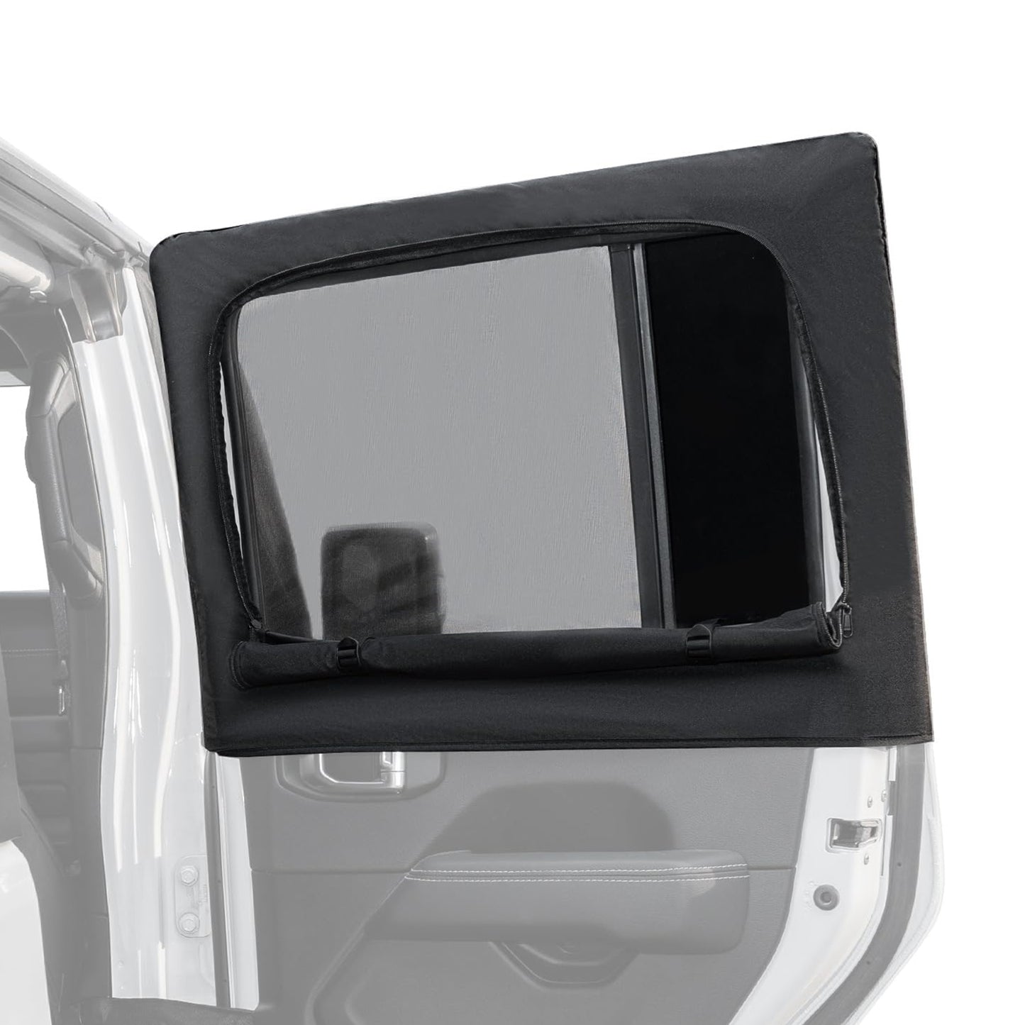 Window Sun Shade Camping Window Insect Screen Compatible with Wrangler JK JL Gladiator JT 2007-2024