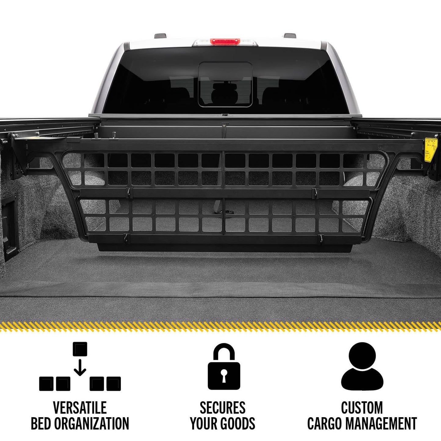 Roll-N-Lock Cargo Manager Truck Bed Organizer for Ford Ranger 2019 - 2023