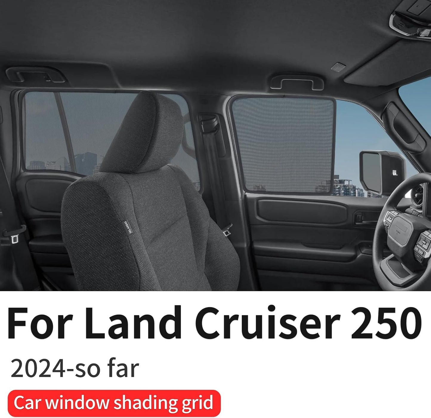 Car Window Sun Visor Car for 2024 - 2026 Toyota Land Cruiser 250 1958 Prado Lc250 J250