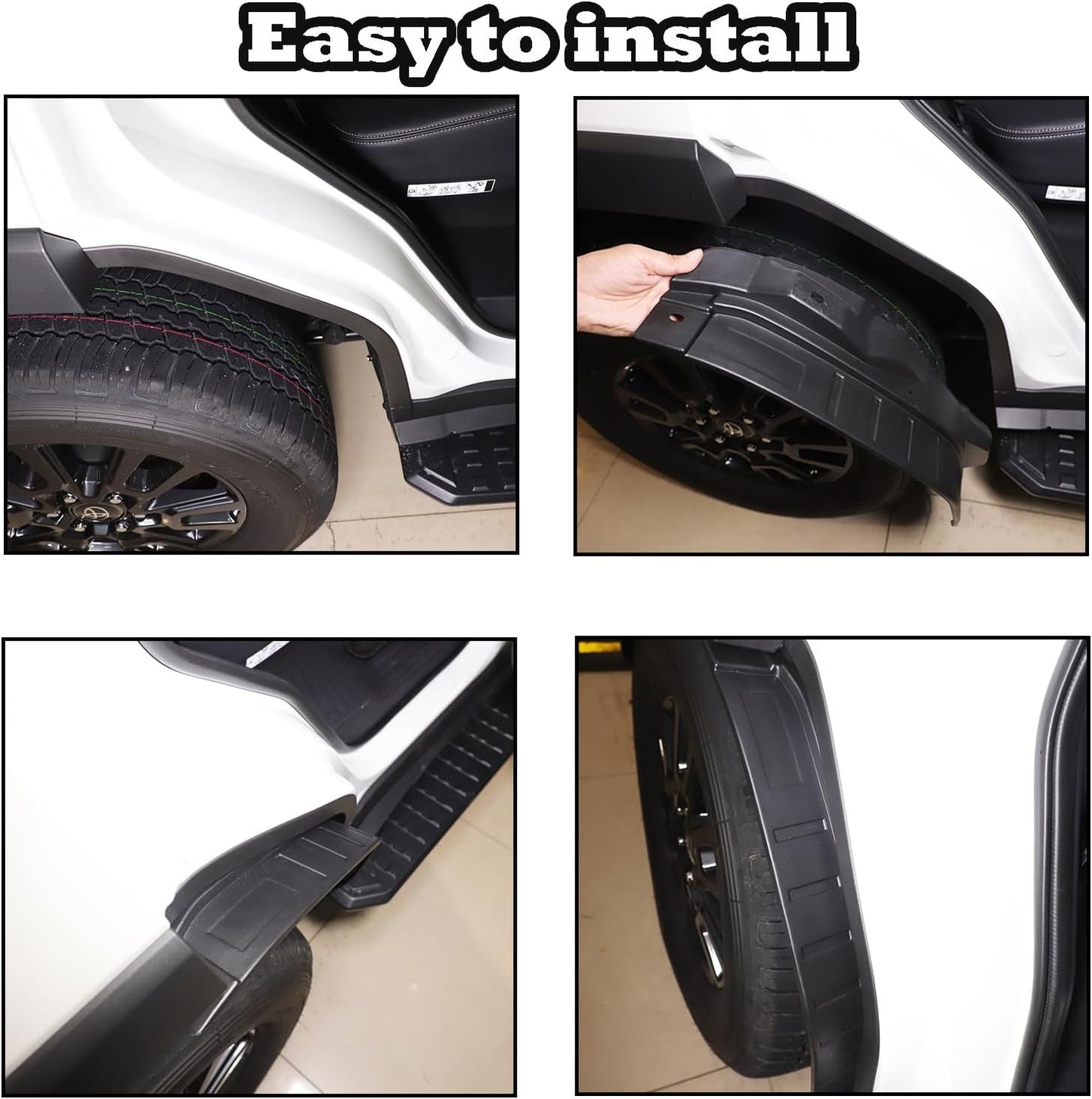 Fender Flares Compatible with Toyota Land Cruiser Prado 250 J250 LC250 2024 - 2026 (Not Suitable for Low Configuration)