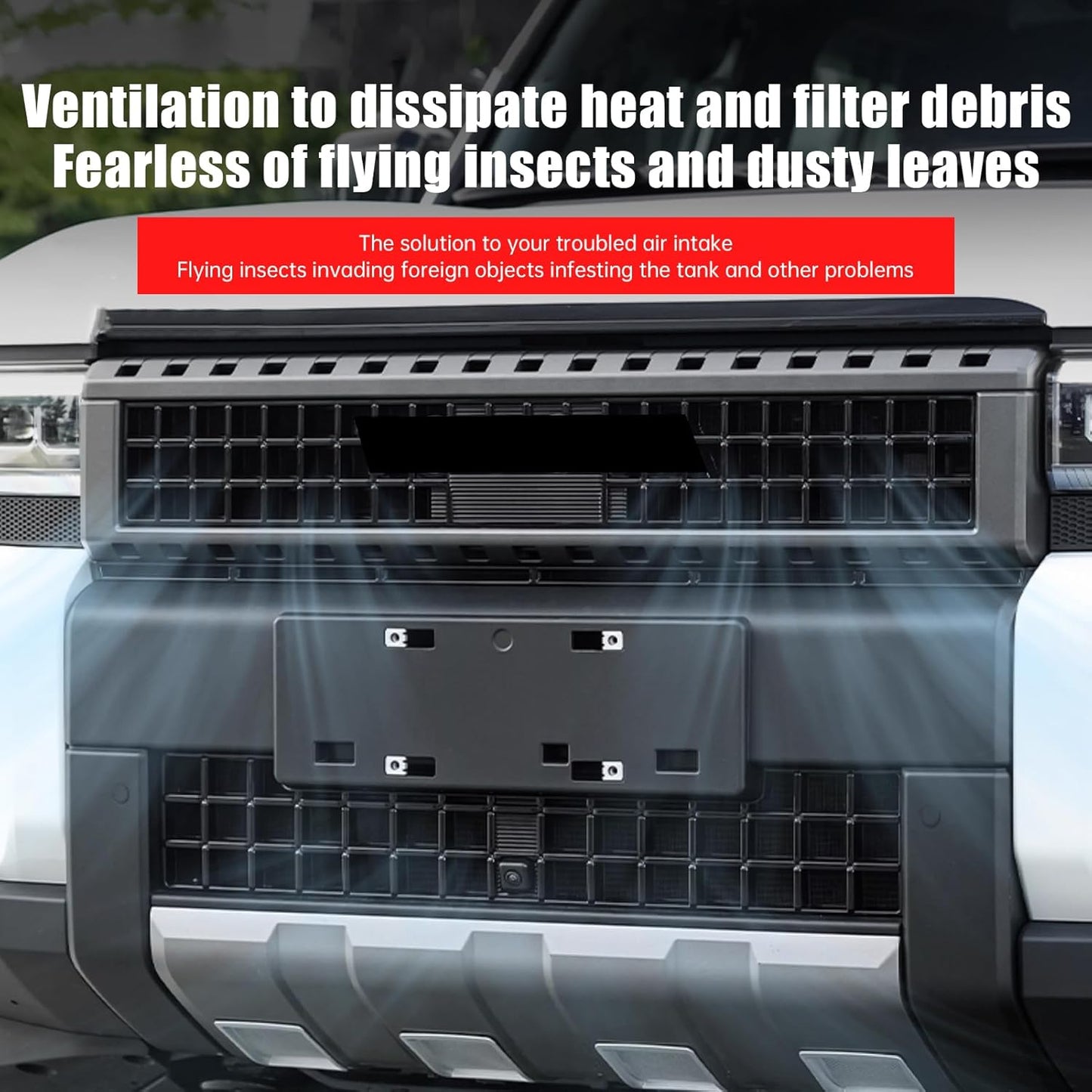 Front grill bug screen for 2024-2026 Toyota Land Cruiser 250&1958 Prado LC250 J250
