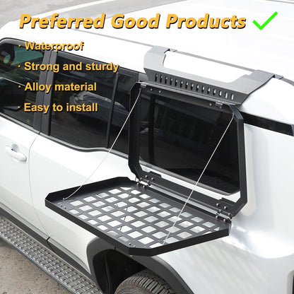 Rear Side Window Storage Molle Panel Compatible with Toyota Land Cruiser Prado 250 J250 LC250 2024 2025