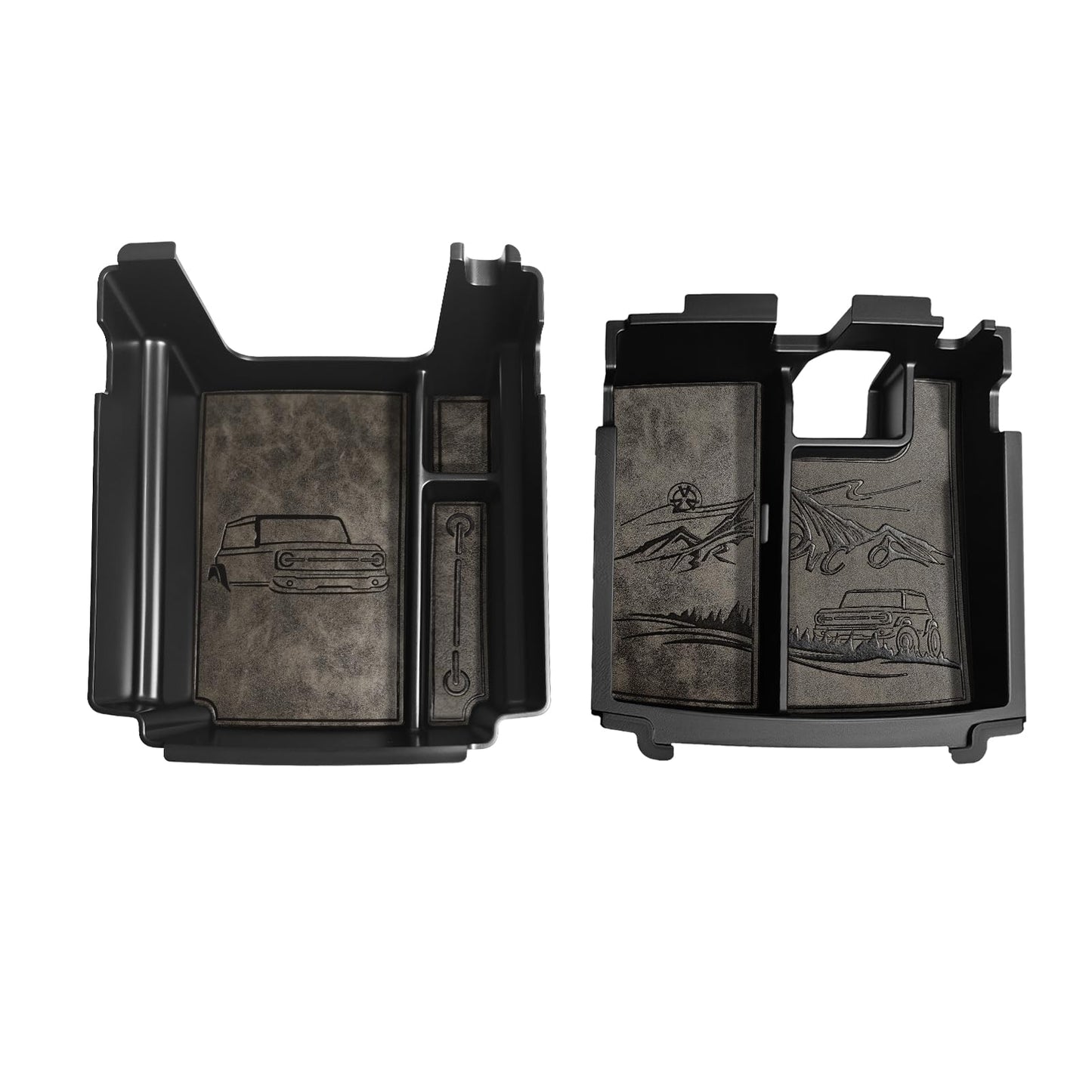 Center Console Organizer Compatible with 2025 2026 Ford Bronco (Not for 2-Door& Manual &Bronco Sport)