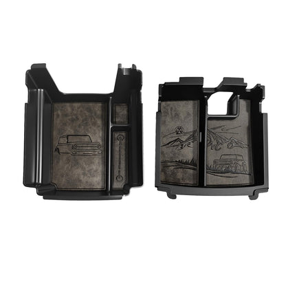 Center Console Organizer Compatible with 2025 2026 Ford Bronco (Not for 2-Door& Manual &Bronco Sport)