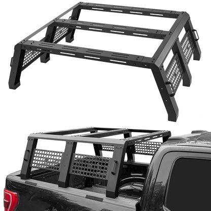 Overland Full Size Truck Bed Rack for Trucks Compatible with F150 F250 F350 Silverado Sierra Ram