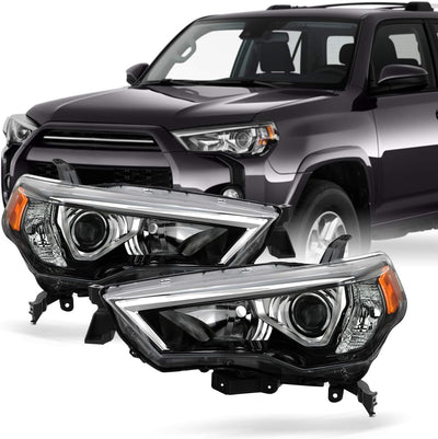 Fits 2014-2020 Toyota 4Runner Projector Headlights OE Style
