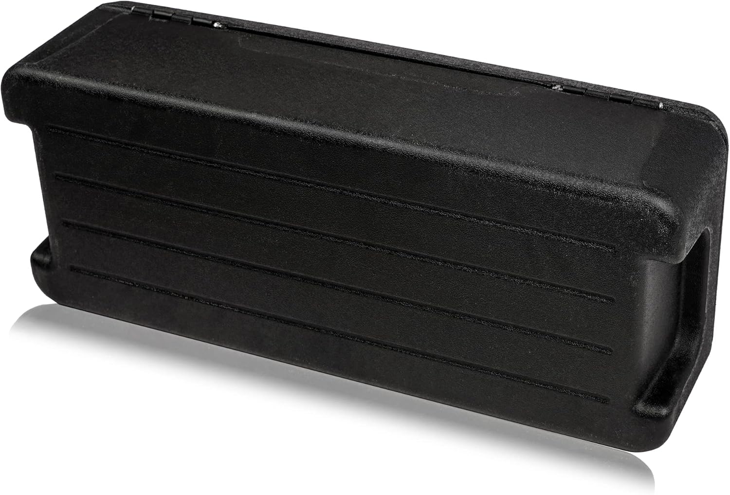 Universal ATV UTV Quad Storage Trunk Cargo Box for Front or Rear Rack All Moungting Hardware Included 30" W x 13" L x 10" H (Black)