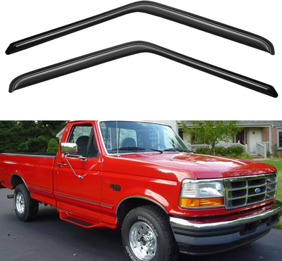 Window Rain Guards Shield for 1980-1996 Ford Bronco F150 F250 F350