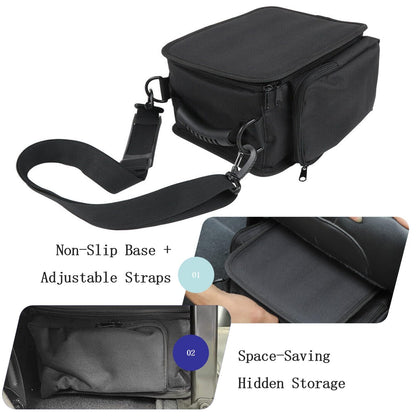 Under Seat Storage Organizer For Jeep Wrangler 2018-2025, 2-Pack
