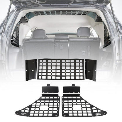 Molle System Roof Window Panel Organizer Shelf For Toyota 4Runner 2010-2024