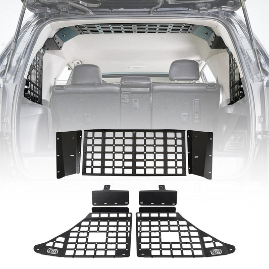 Molle System Roof Window Panel Organizer Shelf For Toyota 4Runner 2010-2024