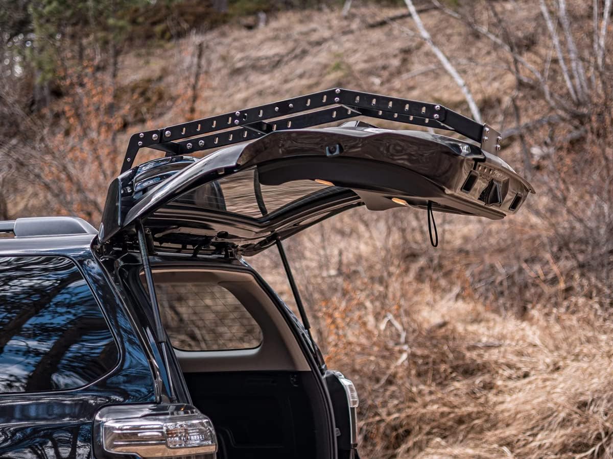 4Runner Summit Hatch Ladder Compatible with Toyota 4Runner 2010-2020， Black Thickened aluminum alloy 4Runner Accessories /5TH GEN / 2010+