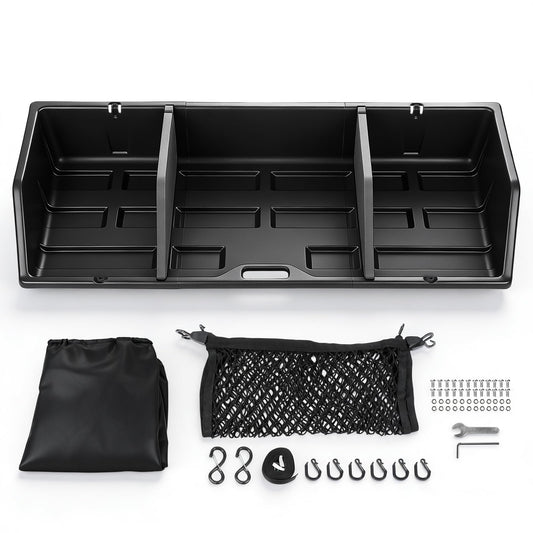 48/52/56 inch Truck Bed Cargo Box, Tailgate-slide Design for Effortless Loading/Unloading