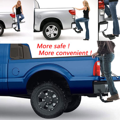 Retractable Rear Bumper Bed Step Compatible with Ford Ranger 2023-2026