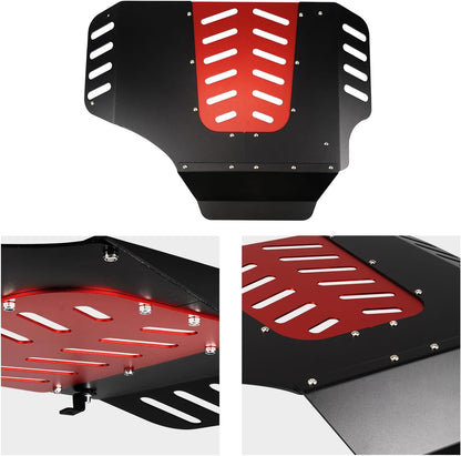 Bevinsee Engine Cover Compatible with Toyota 4Runner 2010-2024 Replacement for 11259-31310 Red