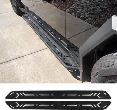 Black Running Boards Compatible with Cybertruck 2024