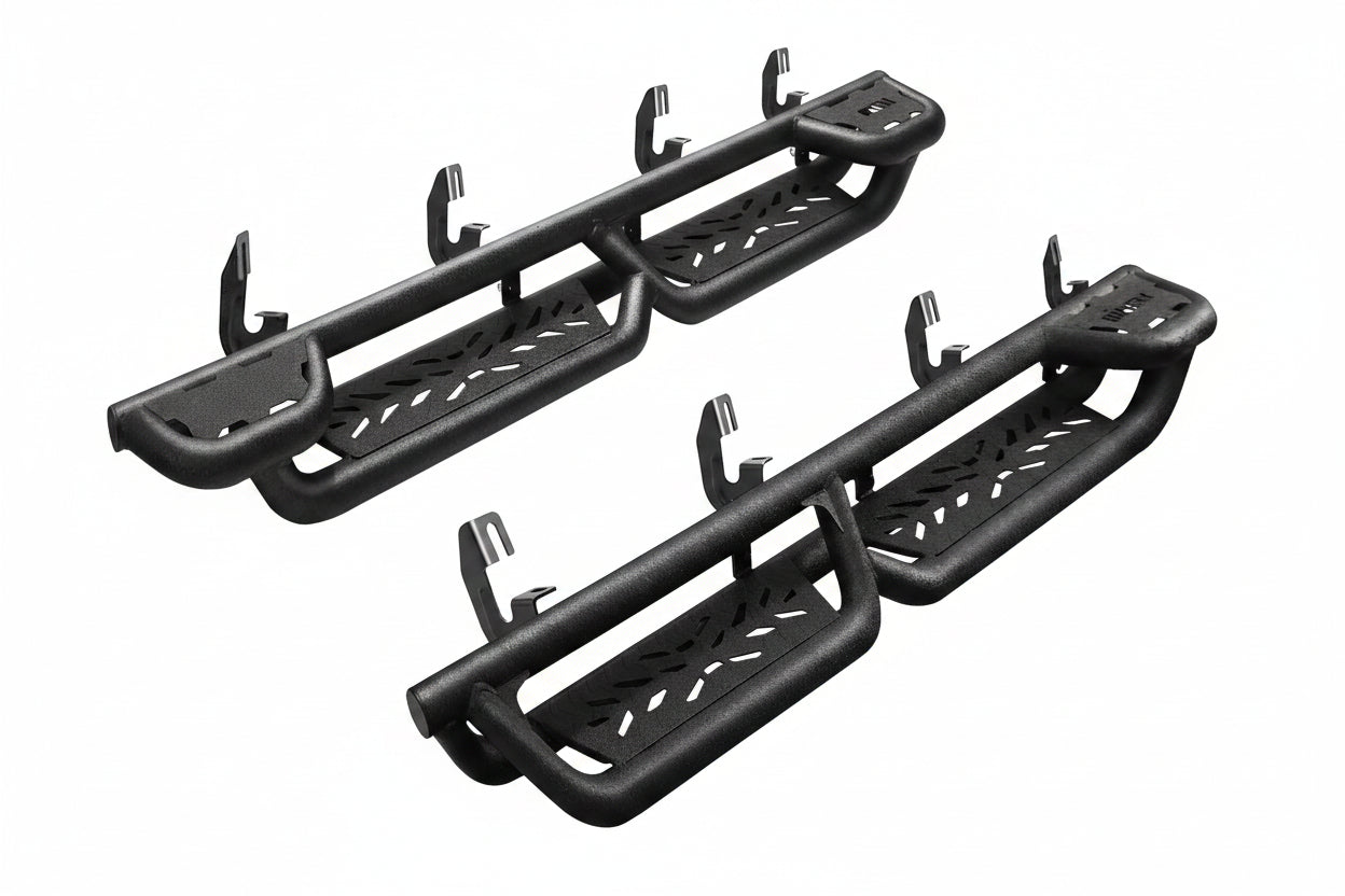 6" Carbon Steel Nerf Bars For Chevy Colorado Crew Cab 2015-2026