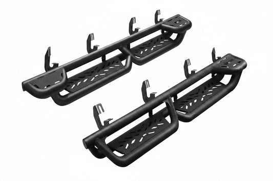 6" Carbon Steel Nerf Bars For Chevy Colorado Crew Cab 2015-2026