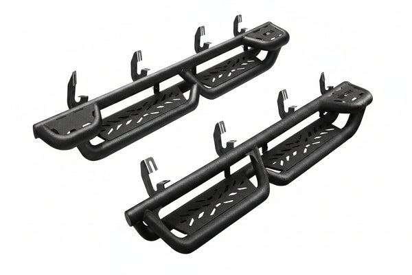6" Carbon Steel Nerf Bars For Chevy Colorado Crew Cab 2015-2026