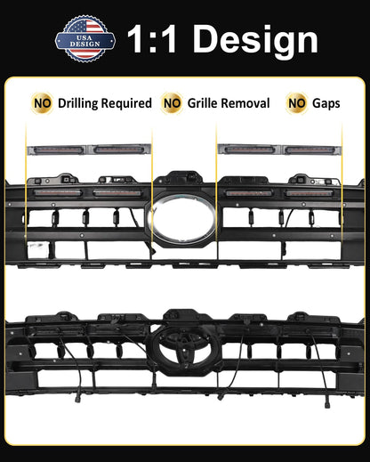 LED Grill Lights for Toyota 4Runner 2025-2026 SR5