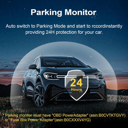 4K Dash Cam Fit for Ford Bronco 2021 2022 2023 2024(Model A), Does Not Fit Ford Bronco Sport, WiFi & App, 64GB Card