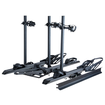 Foldable 4-Bike Rack for Cars, SUVs, RVs with 2" Hitch Receiver