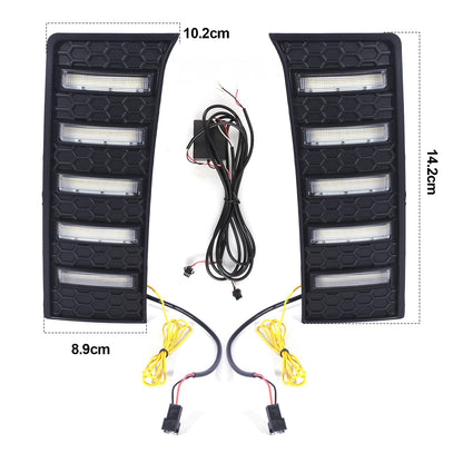 LED Daytime Running Lights For Toyota tundra CrewMax SR SR5 Limited 2022 - 2024