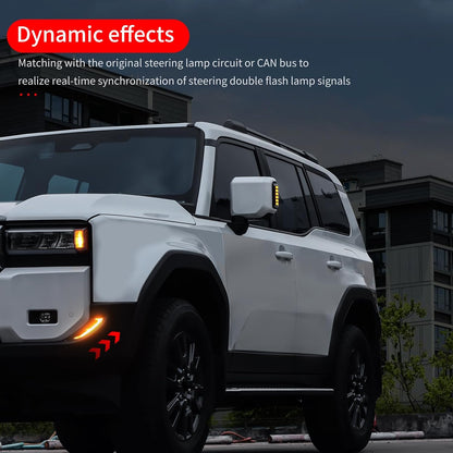 Dynamic Daytime Driving Lamp LED Turn Signal Light for 2024 - 2026 Toyota Land Cruiser 250 1958 Prado Lc250