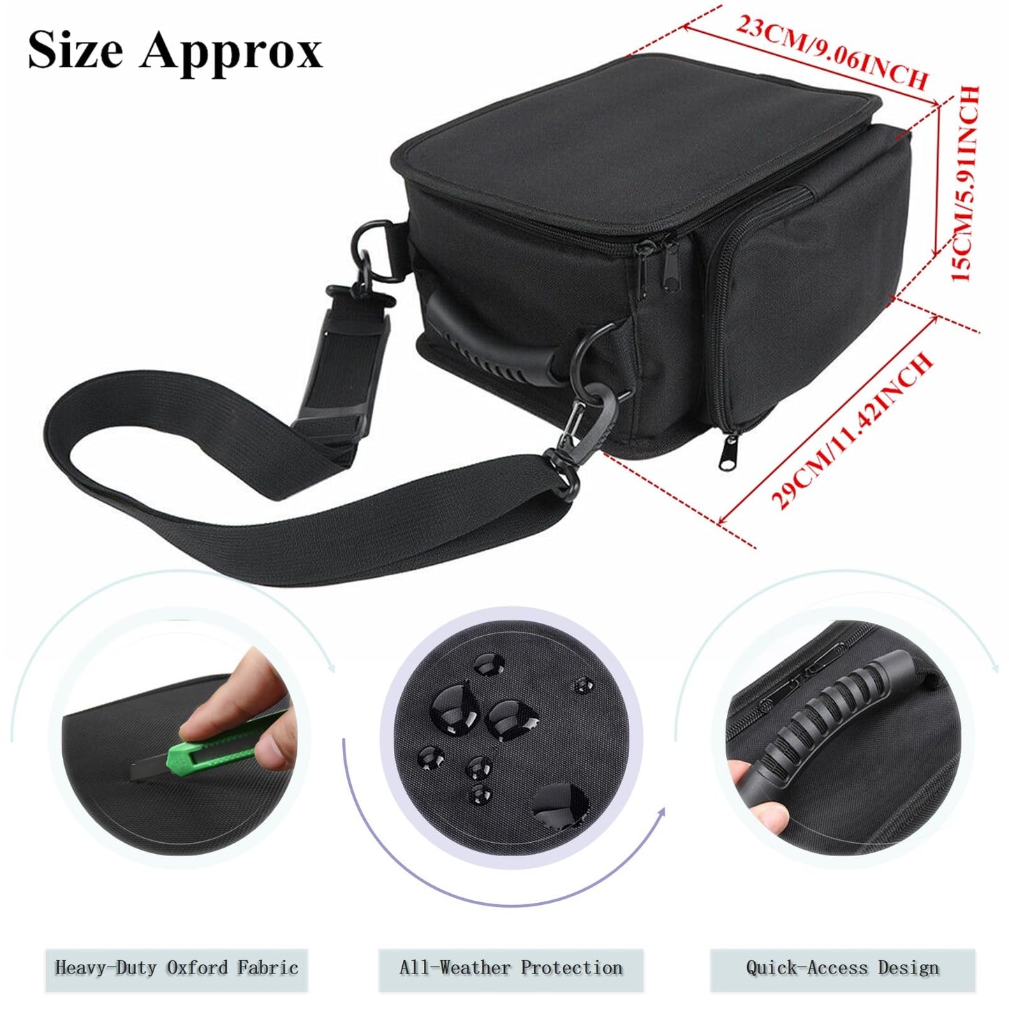 Under Seat Storage Organizer For Jeep Wrangler 2018-2025, 2-Pack