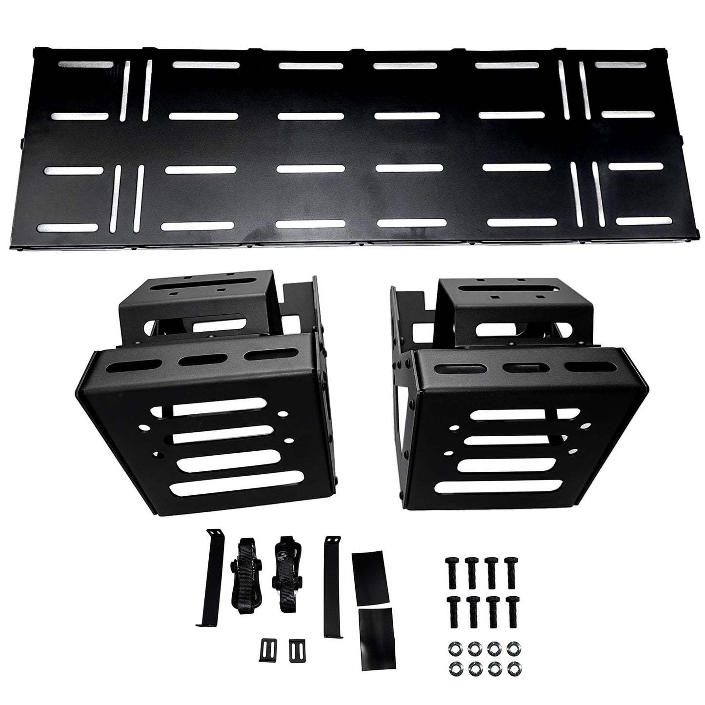 Spare Tire Cargo Basket for Jeep Wrangler  JK 2007-2018 JL 2018-2023 TJ 1996-2006  YJ 1987-1995 CJ 1976-1986 Ford Bronco 2021-2023