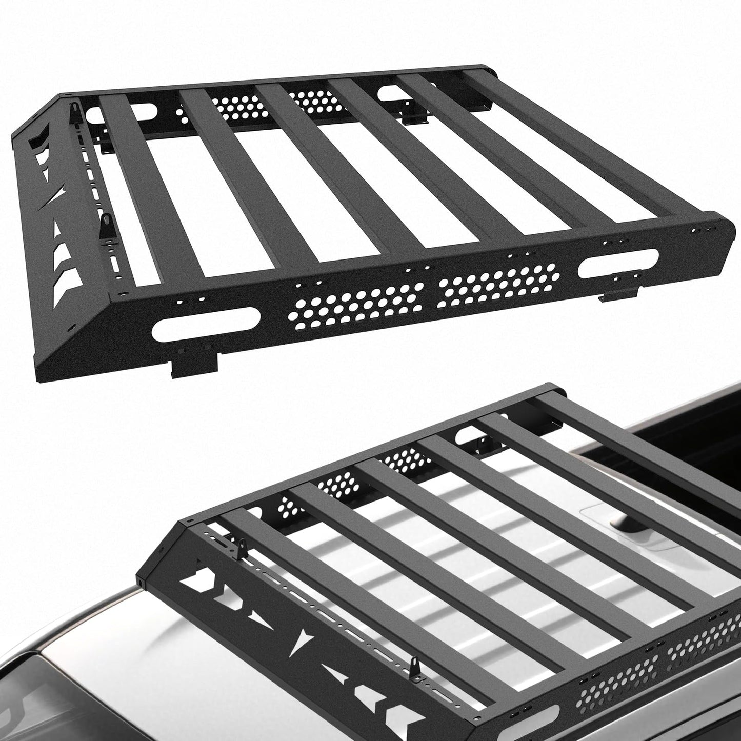 Heavy Duty Aluminum Roof Rack Cargo Platform Fits for Toyota Land Cruiser LC250 & Prado J250 2024 2025