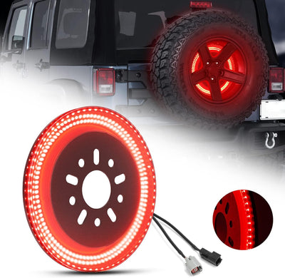 Third Brake Light Fits for Jeep Wrangler 2007-2018 JK JKU YJ TJ