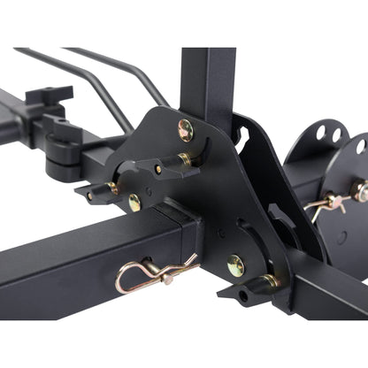 Foldable 4-Bike Rack for Cars, SUVs, RVs with 2" Hitch Receiver