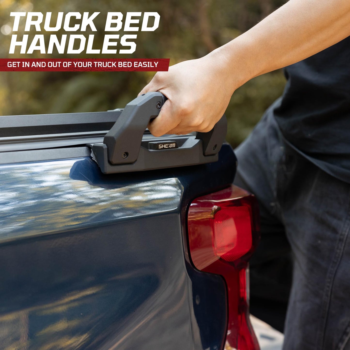 Heavy Duty Pickup Truck Bed Handle Compatible with 2015-2025 Chevy Silverado & GMC Sierra