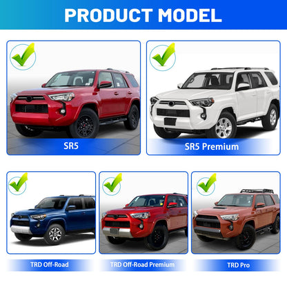 Rear Bumper Protector For Toyota 4Runner 2014-2024 (Exclude TRD Sport Limited)